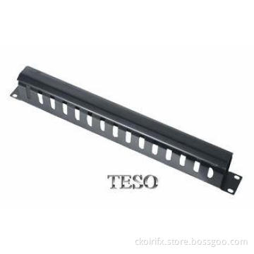 Wiring Duct Horizontal Cable Management Panel 2U For Rack C